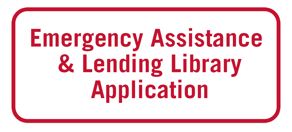 Emergency Assistance & Lending Library Application Button
