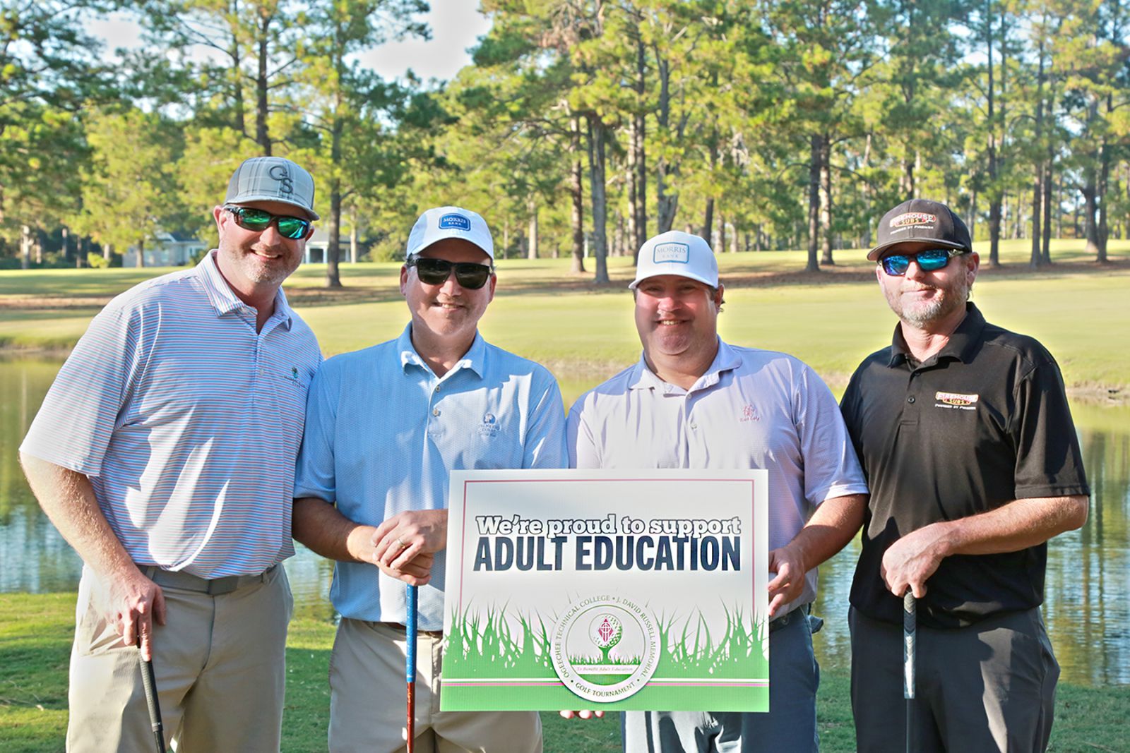 2022 Winning Team, Rhett Polk, Cliff Wildes, Greg Olliff & Cannon Deloach