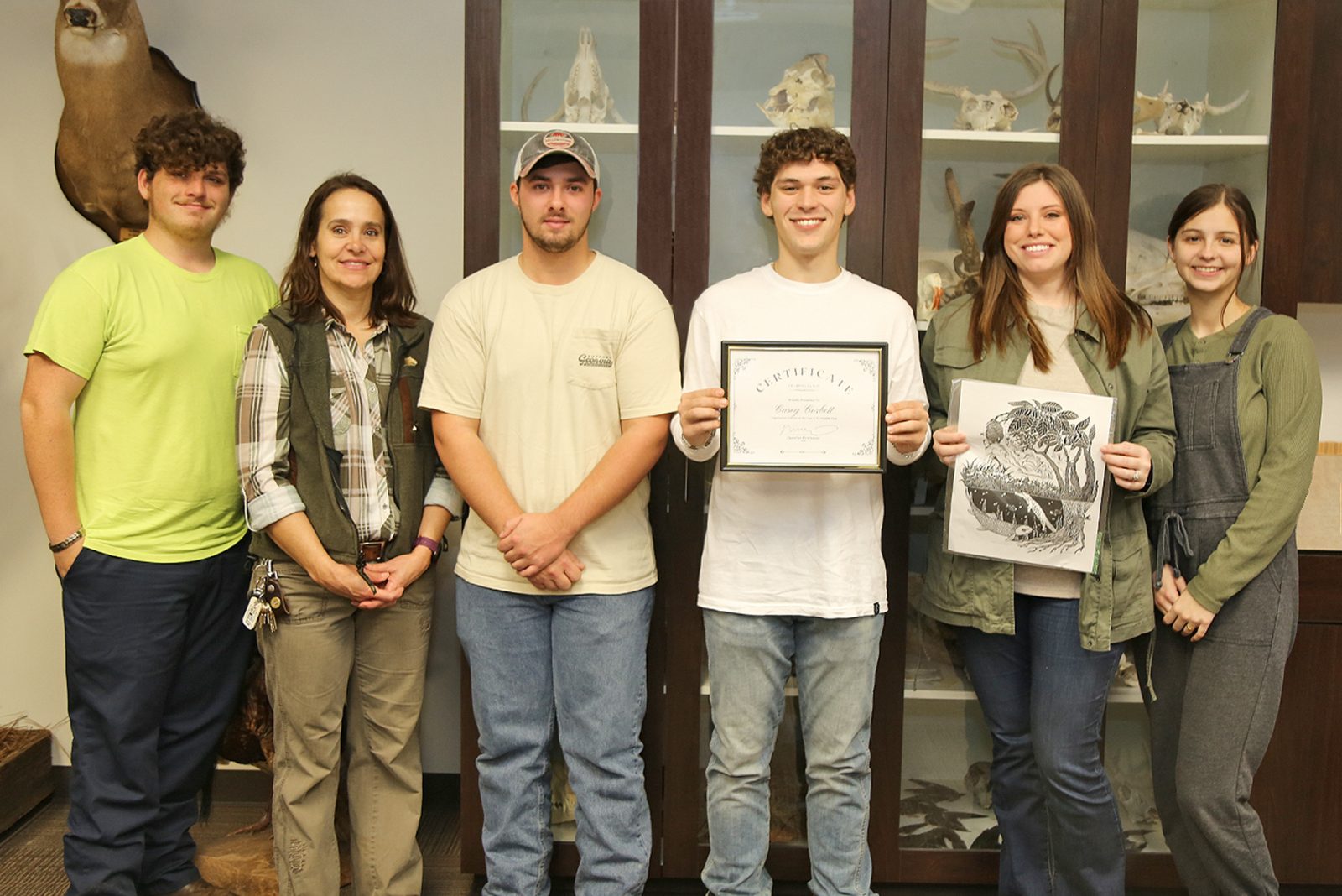  Ogeechee Technical College’s (OTC) Wildlife Club was named the Volunteer Organization of the Year by the Ogeechee River Keepers.