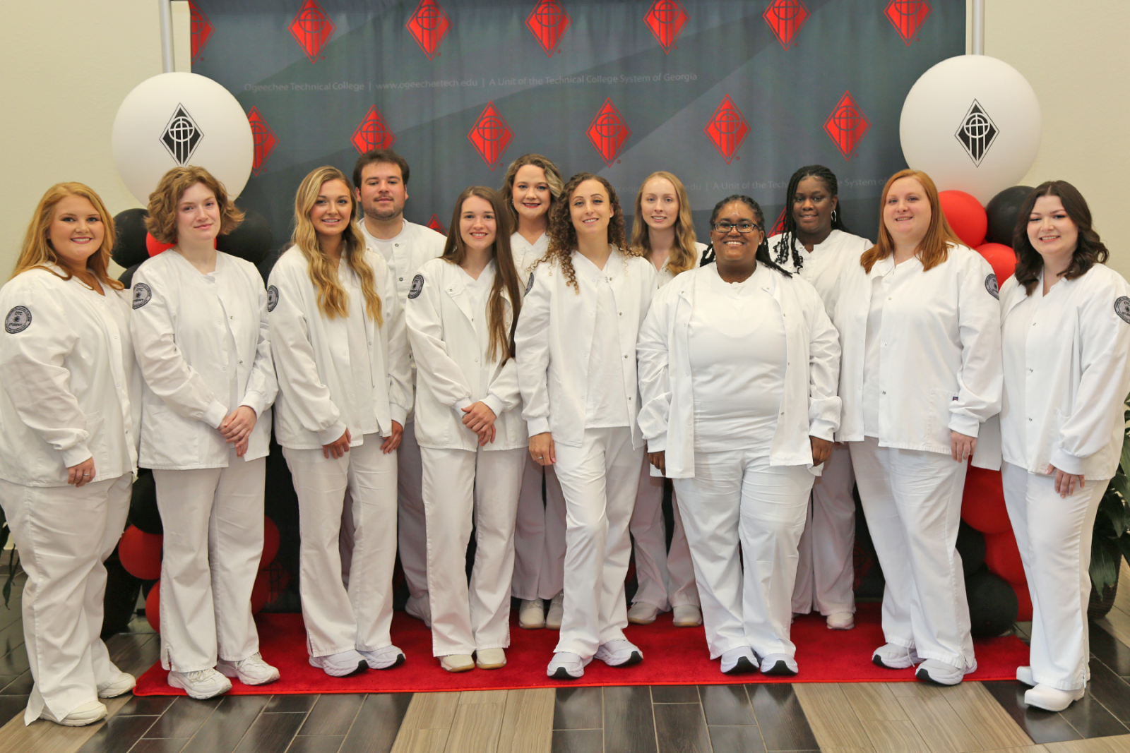 Twelve OTC Radiologic Technology Program Student Receive Pins