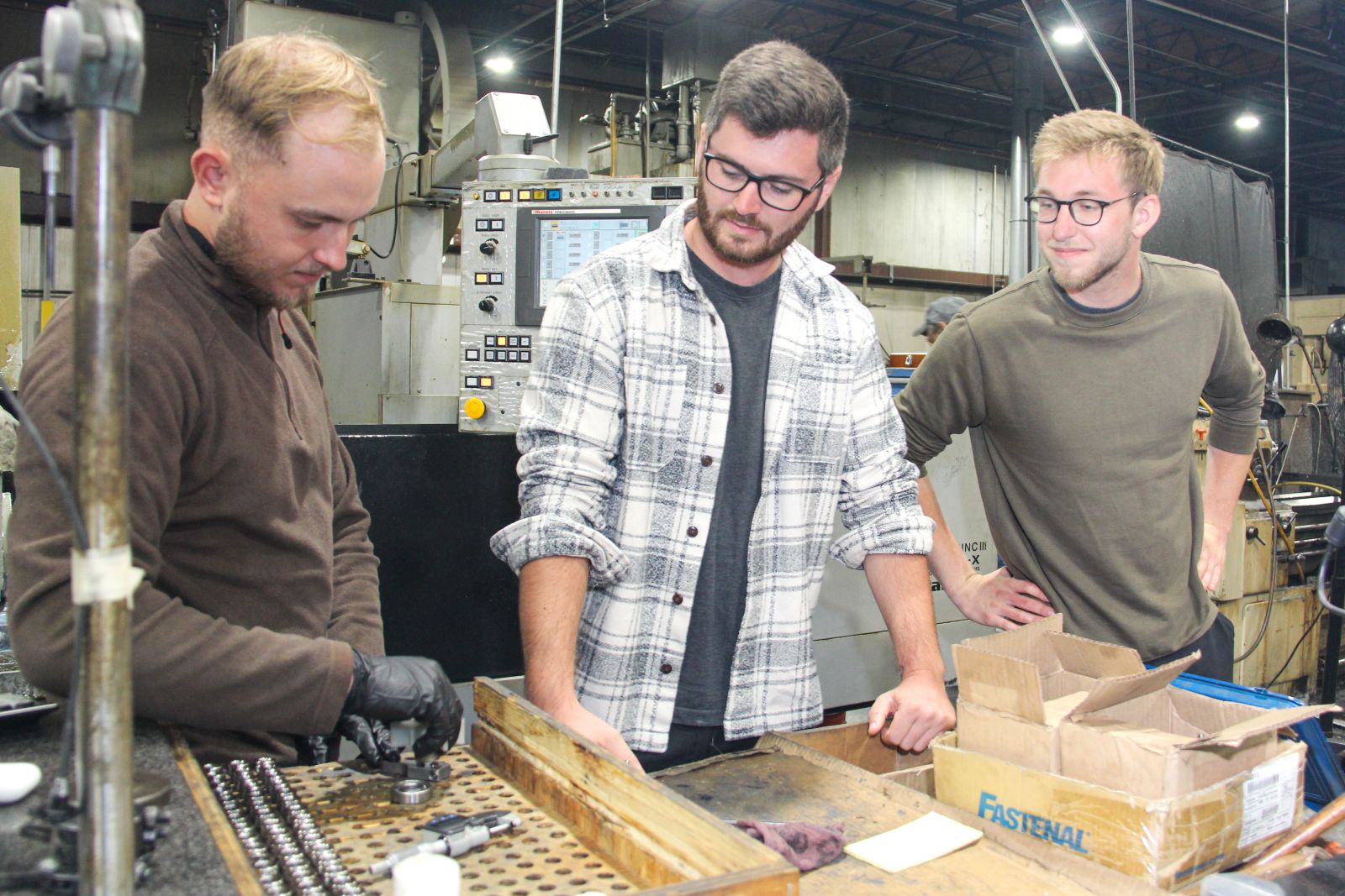 Students from Leopold-Hoesch Berufskolleg, a vocational college in Dortmund, Germany are working and learning in Statesboro as part of an exchange program with Ogeechee Technical College