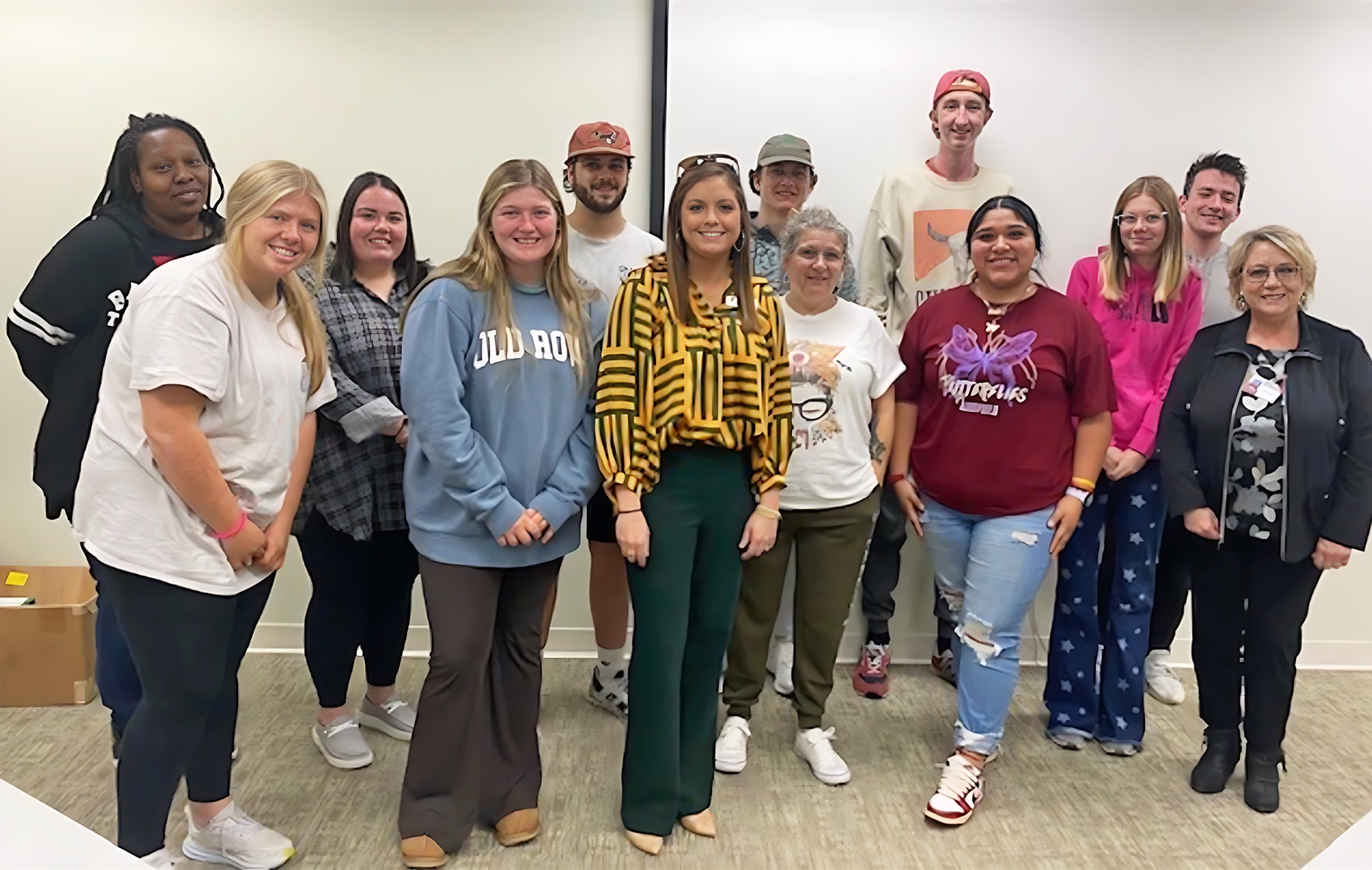 Amber Stewart, a Business Banking Officer with Renasant Bank, shared her wisdom with OTC students