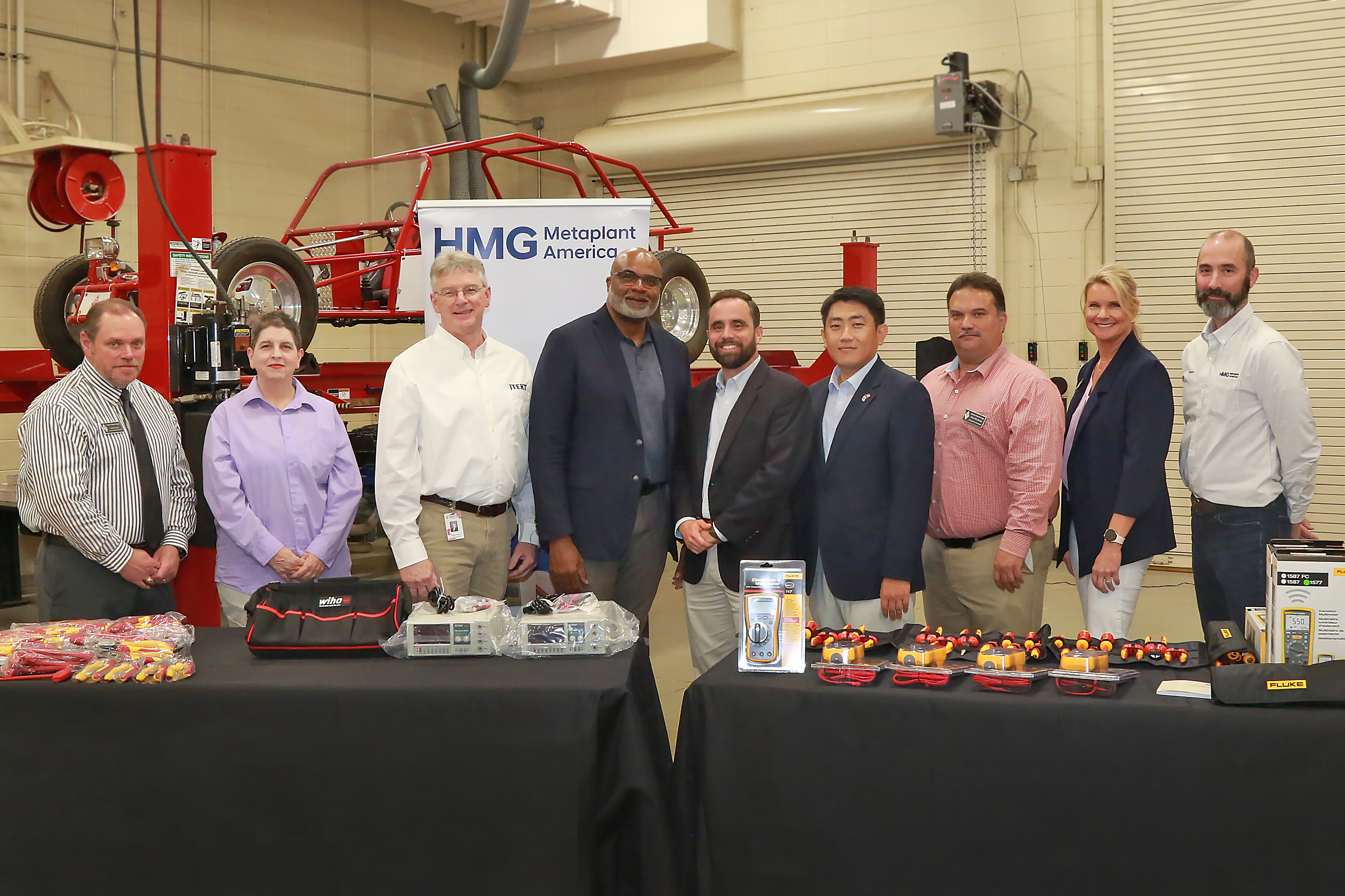 OTC Receives Equipment Donation for EV Development from HMGMA